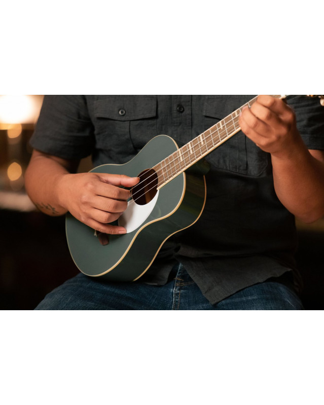 Ortega 1B-RUGA-PLT Gaucho Series Ukulele 4 String - Platinum Grey + Bag