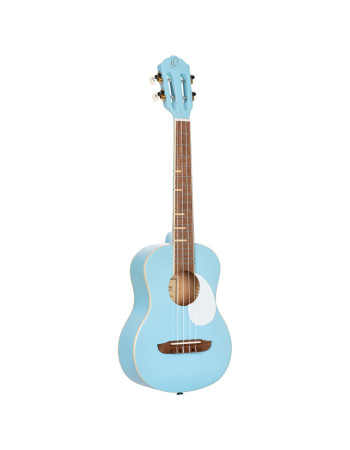 Ortega 1B-RUGA-SKY Gaucho Series Ukulele 4 String - Sky Blue + Bag