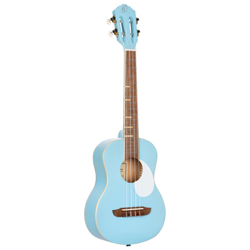 Ortega 1B-RUGA-SKY Gaucho Series Ukulele 4 String - Sky Blue + Bag