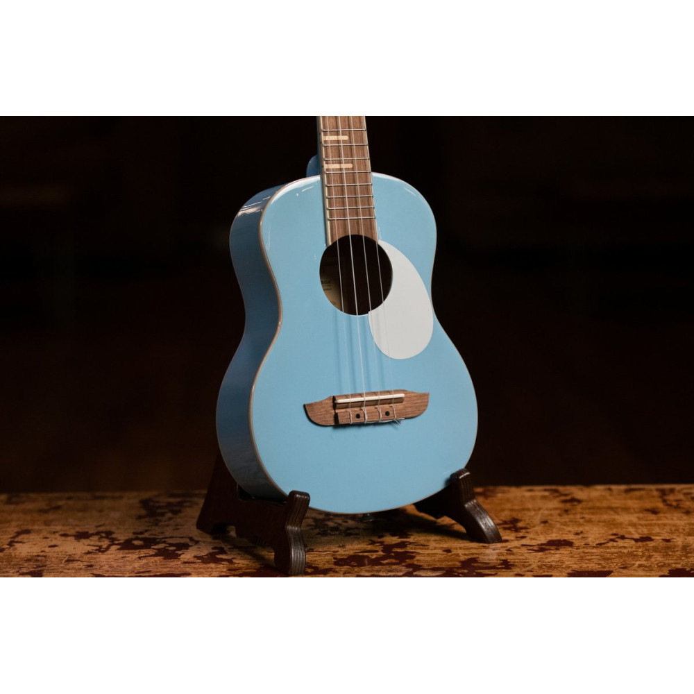 Ortega 1B-RUGA-SKY Gaucho Series Ukulele 4 String - Sky Blue + Bag