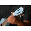 Ortega 1B-RUGA-SKY Gaucho Series Ukulele 4 String - Sky Blue + Bag