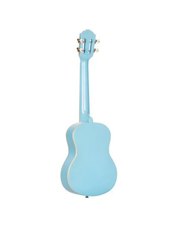 Ortega 1B-RUGA-SKY Gaucho Series Ukulele 4 String - Sky Blue + Bag