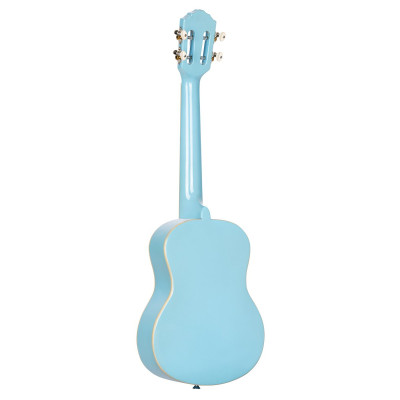 Ortega 1B-RUGA-SKY Gaucho Series Ukulele 4 String - Sky Blue + Bag