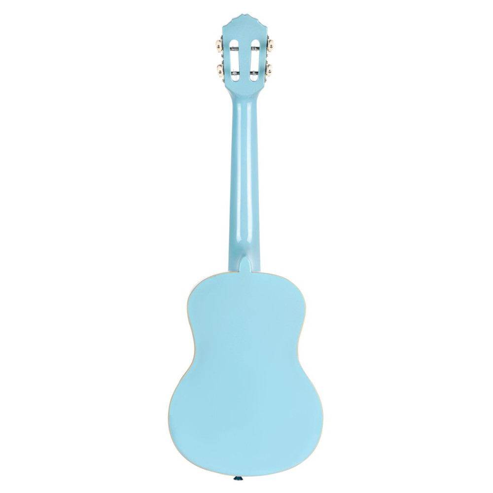 Ortega 1B-RUGA-SKY Gaucho Series Ukulele 4 String - Sky Blue + Bag
