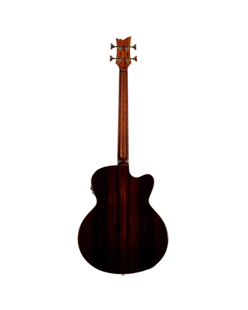 Ortega 1B-STRIPSU.AC Private Room Series Acoustic Bass 4 String Medium Neck Preamp Lefty - built in Armrest, Bag