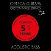Ortega ABP-5 Custom Made Strings Pro - Acoustic Bass 5 String