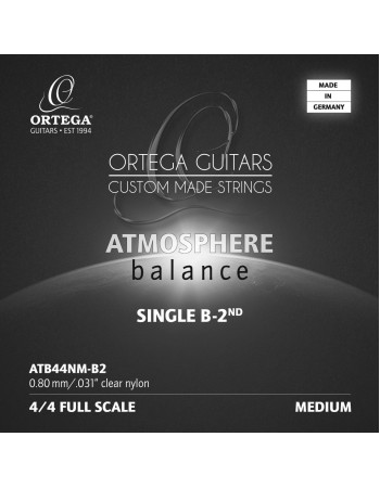 Ortega ATB44NM-B2 Atmosphere Balance Series Nylon String - B2 Medium Tension