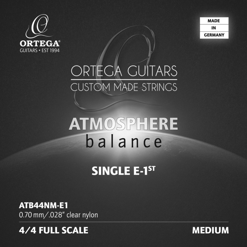 Ortega ATB44NM-E1 Atmosphere Balance Series Nylon String - E1 Medium Tension