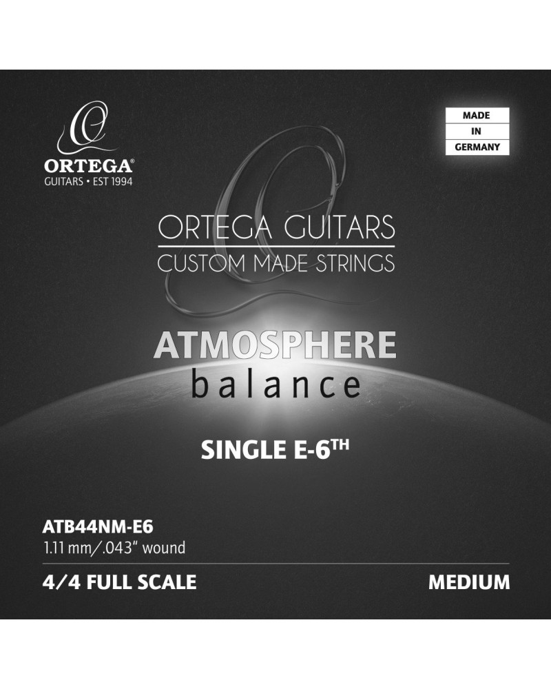 Ortega ATB44NM-E6 Atmosphere Balance Series Nylon String - E6 Medium Tension