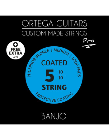 Ortega BJP-5 Custom Made Strings Pro - Banjo 5 String