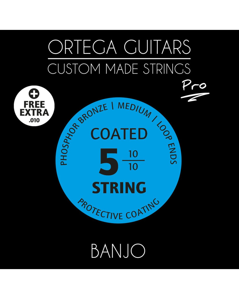 Ortega BJP-5 Custom Made Strings Pro - Banjo 5 String