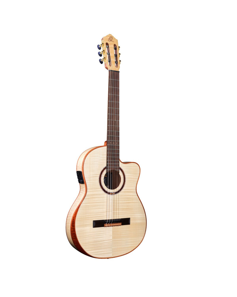 Ortega BRIDESUITECE The Private Room 4/4 Nylon String Guitar 6-String - Natural + Gig Bag