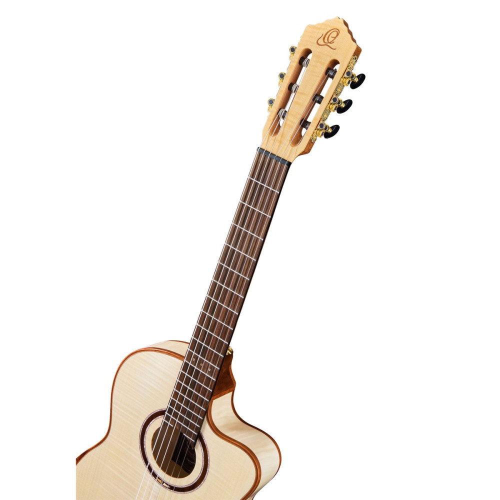 Ortega BRIDESUITECE The Private Room 4/4 Nylon String Guitar 6-String - Natural + Gig Bag