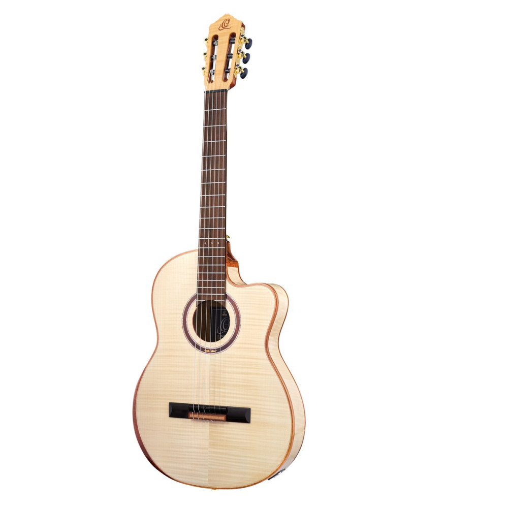 Ortega BRIDESUITECE The Private Room 4/4 Nylon String Guitar 6-String - Natural + Gig Bag