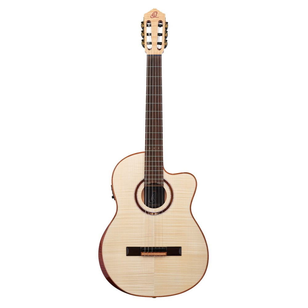 Ortega BRIDESUITECE The Private Room 4/4 Nylon String Guitar 6-String - Natural + Gig Bag