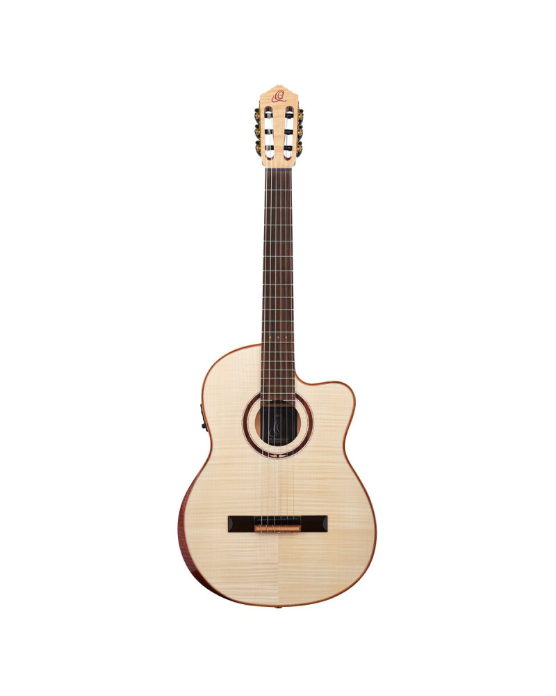 Ortega BRIDESUITECE The Private Room 4/4 Nylon String Guitar 6-String - Natural + Gig Bag
