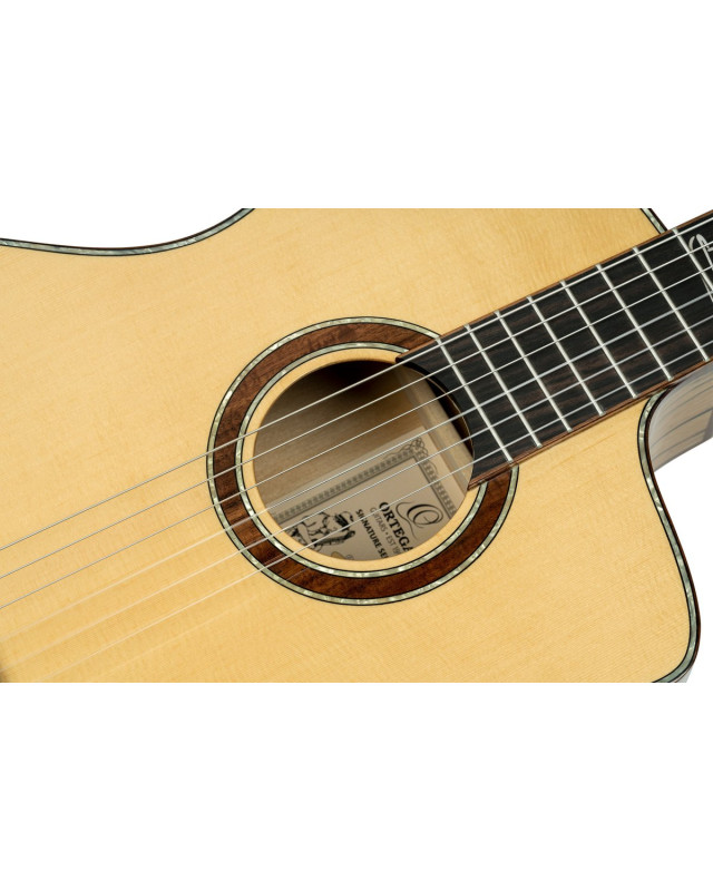 Ortega BYWSM Billy Watman Signature Nylon String Guitar 6-String + Gig Bag