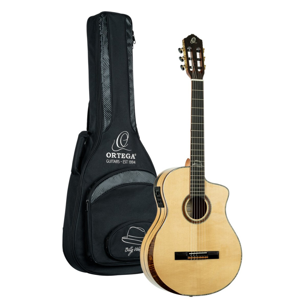 Ortega BYWSM Billy Watman Signature Nylon String Guitar 6-String + Gig Bag