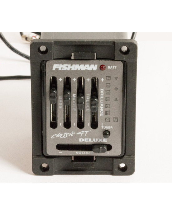 Ortega CL4T Preamp Fishman, EQ+Tuner
