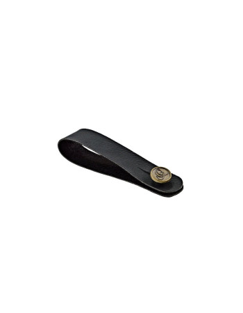 Ortega CONNECT-BK Vegan Series Headstock Tie - PVC Black