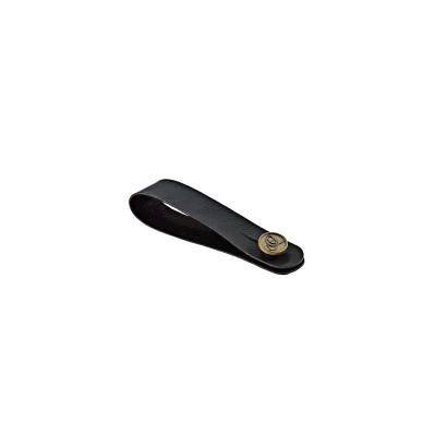 Ortega CONNECT-BK Vegan Series Headstock Tie - PVC Black