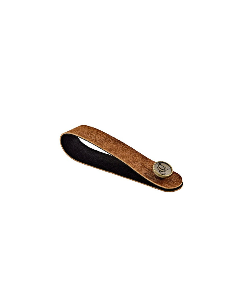 Ortega CONNECT-TN Vegan Series Headstock Tie - PVC Tan