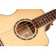 Ortega D7CE-4 Deep Series 7 Medium Scale Acoustic Bass 4 String - Spruce / Mahogany Natural