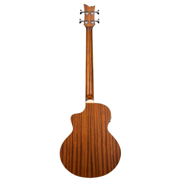 Ortega D7CE-4 Deep Series 7 Medium Scale Acoustic Bass 4 String - Spruce / Mahogany Natural