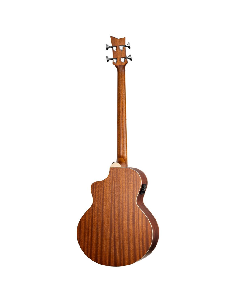 Ortega D7CE-4 Deep Series 7 Medium Scale Acoustic Bass 4 String - Spruce / Mahogany Natural