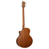Ortega D7CE-4 Deep Series 7 Medium Scale Acoustic Bass 4 String - Spruce / Mahogany Natural
