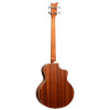 Ortega D7CE-4-L Deep Series Acoustic Bass 4-String Lefty - Medium Scale