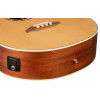 Ortega D7CE-4-L Deep Series Acoustic Bass 4-String Lefty - Medium Scale