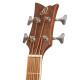 Ortega D7CE-4-L Deep Series Acoustic Bass 4-String Lefty - Medium Scale