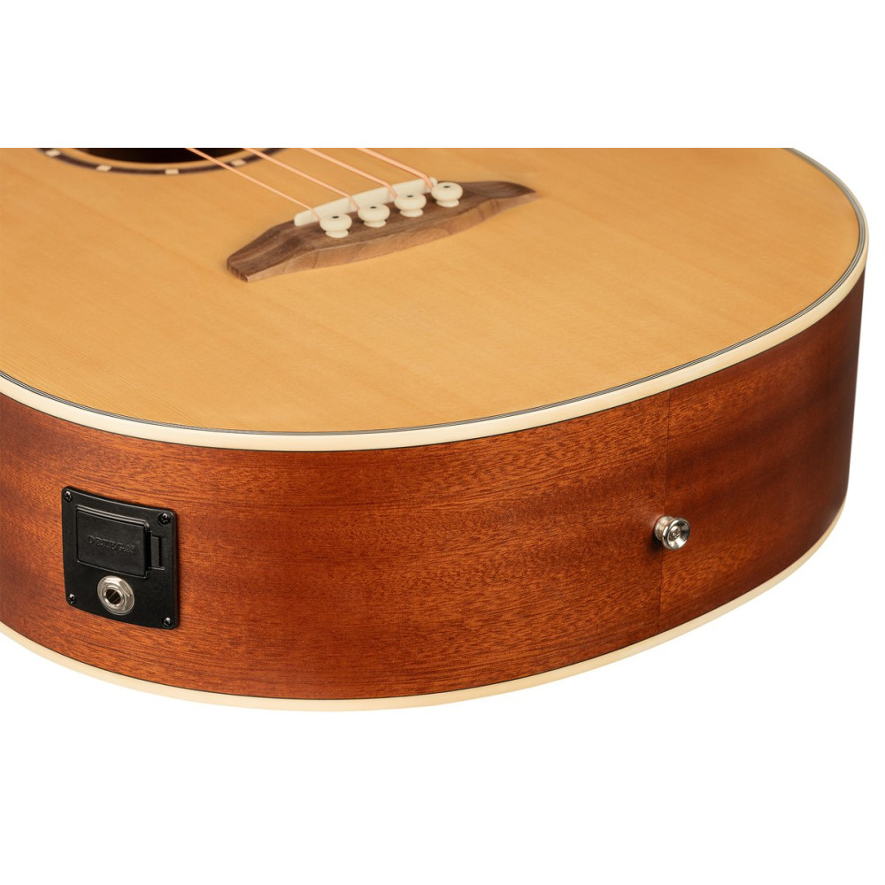 Ortega D7CE-4-L Deep Series Acoustic Bass 4-String Lefty - Medium Scale