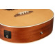 Ortega D7CE-4-L Deep Series Acoustic Bass 4-String Lefty - Medium Scale