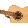 Ortega D7CE-4-L Deep Series Acoustic Bass 4-String Lefty - Medium Scale