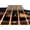 Ortega D7CE-BFT-4 Deep Series 7 Medium Scale Acoustic Bass 4 String - Spruce / Mahogany Bourbon Fade