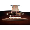 Ortega D7CE-BFT-4 Deep Series 7 Medium Scale Acoustic Bass 4 String - Spruce / Mahogany Bourbon Fade