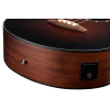 Ortega D7CE-BFT-4 Deep Series 7 Medium Scale Acoustic Bass 4 String - Spruce / Mahogany Bourbon Fade