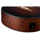 Ortega D7CE-BFT-4 Deep Series 7 Medium Scale Acoustic Bass 4 String - Spruce / Mahogany Bourbon Fade