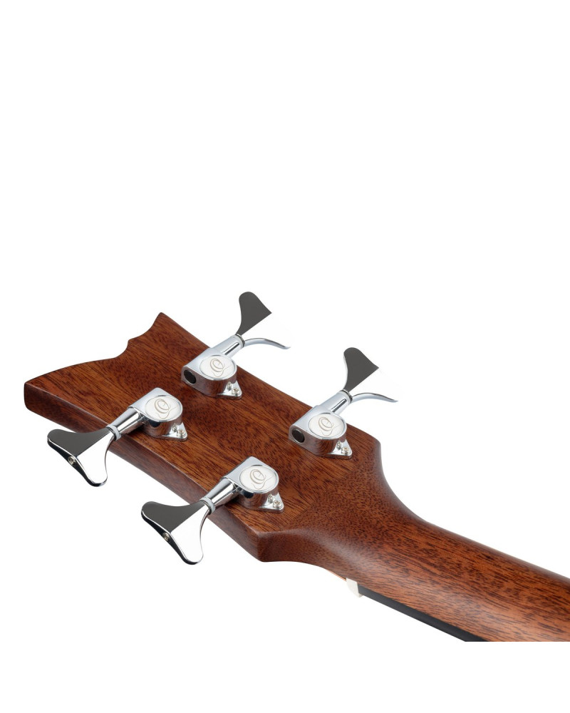 Ortega D7CE-BFT-4 Deep Series 7 Medium Scale Acoustic Bass 4 String - Spruce / Mahogany Bourbon Fade