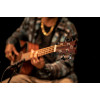 Ortega D7CE-BFT-4 Deep Series 7 Medium Scale Acoustic Bass 4 String - Spruce / Mahogany Bourbon Fade