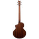 Ortega D7CE-BFT-4 Deep Series 7 Medium Scale Acoustic Bass 4 String - Spruce / Mahogany Bourbon Fade