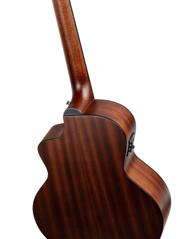 Ortega D7CE-BFT-4 Deep Series 7 Medium Scale Acoustic Bass 4 String - Spruce / Mahogany Bourbon Fade