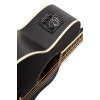 Ortega D7CE-SBK-4 Deep Series 7 Medium Scale Acoustic Bass 4 String - Spruce / Mahogany Satin Black