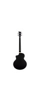 Ortega D7CE-SBK-4 Deep Series 7 Medium Scale Acoustic Bass 4 String - Spruce / Mahogany Satin Black