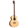 Ortega D7E-4 Deep Series 7 Medium Scale Acoustic Bass 4 String - Spruce / Mahogany Natural