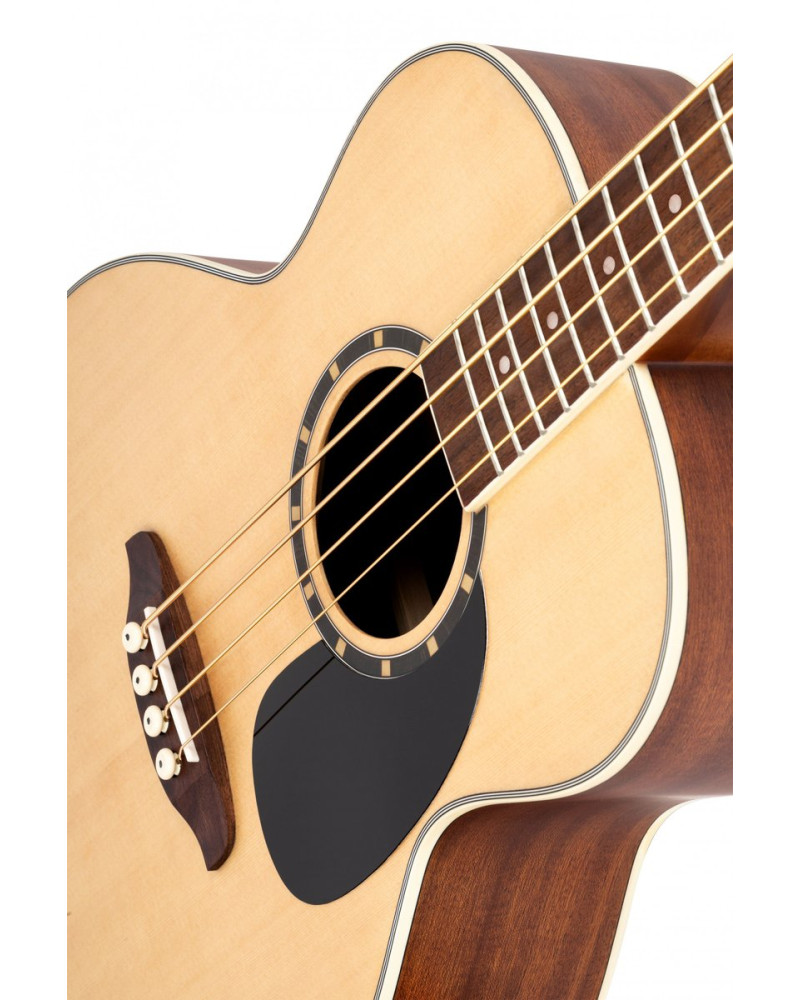 Ortega D7E-4 Deep Series 7 Medium Scale Acoustic Bass 4 String - Spruce / Mahogany Natural