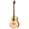 Ortega D7E-4 Deep Series 7 Medium Scale Acoustic Bass 4 String - Spruce / Mahogany Natural