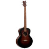 Ortega D7E-BFT-4 Deep Series 7 Medium Scale Acoustic Bass 4 String - Spruce / Mahogany Bourbon Fade